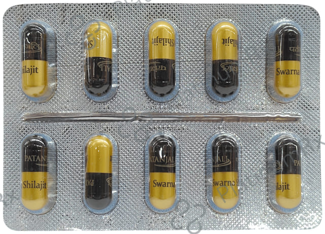 Patanjali Swarna Shilajit Capsule