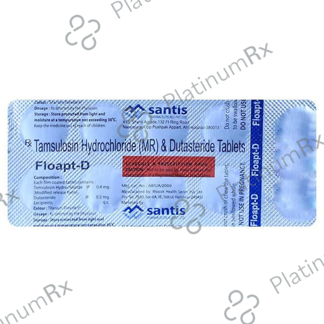 Floapt D 0.5/0.4mg Tablet MR 10s