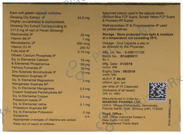 Nurokind Gold RF Capsule 10s