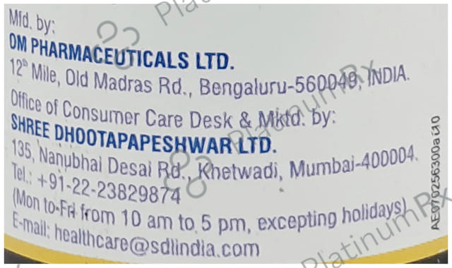 Dhootapapeshwar Mincof Syrup