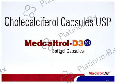 Medcaltrol-D3 60K Softgel Capsule
