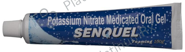 Senquel Foaming Medicaled Oral Gel 100gm