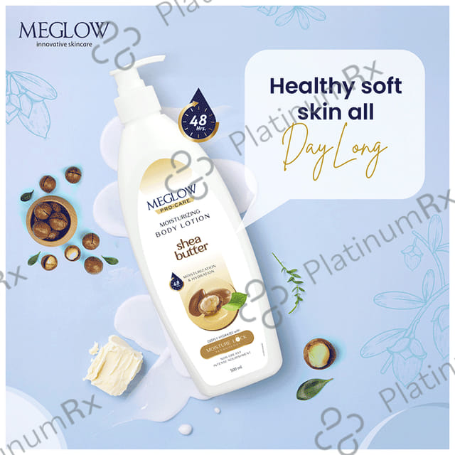 Meglow Moisturising Body Lotion Shea Butter