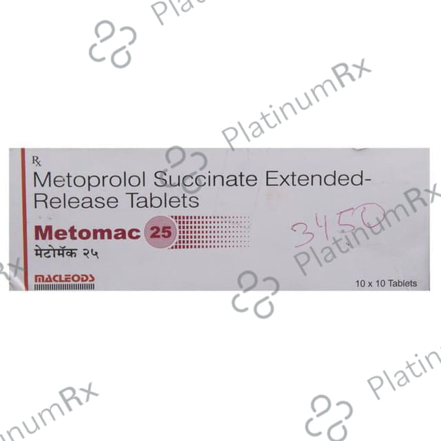 Metomac 25mg Tablet ER 10s