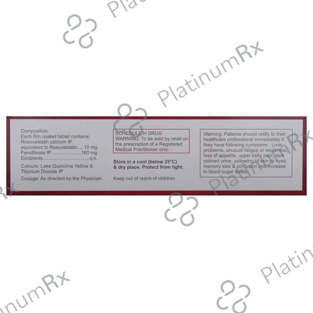 Jupiros F 10/160mg Tablet 10s