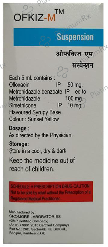 Ofkiz-M Oral Suspension Mixed Fruit