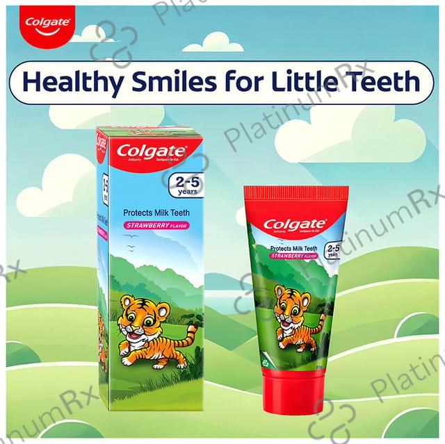 Colgate Kids Toothpaste for 2 to 5 Years Strawberry