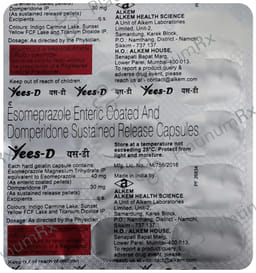 Yees D 30/40mg Capsule SR 15s