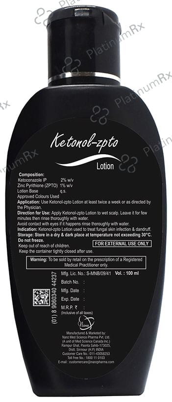 Ketonol-Zpto Lotion Anti-Dandruff