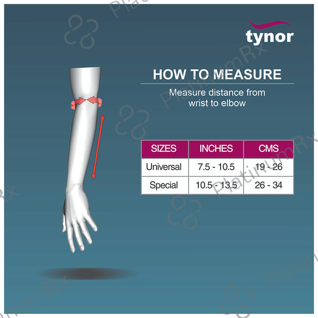 Tynor E 30 Forearm Splint Universal 1s