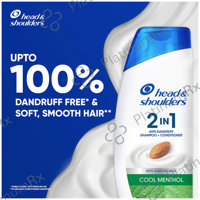 Head & Shoulders Cool Menthol 2 in 1 Anti-Dandruff Shampoo+Conditioner