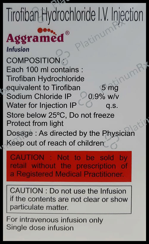 Aggramed 5mg Infusion 100ml
