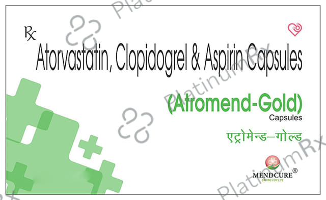 Atromend Gold 10/75/75mg Capsule 10s