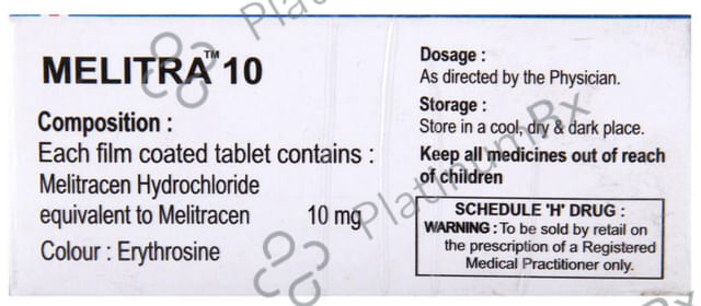 Melitra 10 Tablet