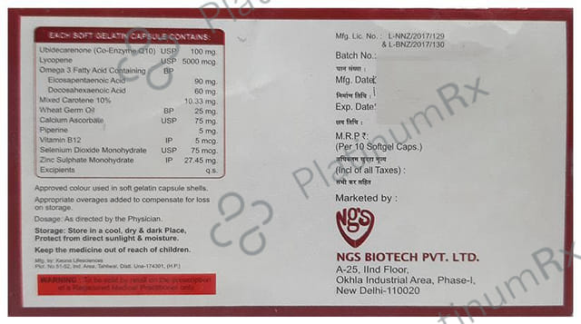 Oxybless Soft Gelatin Capsule