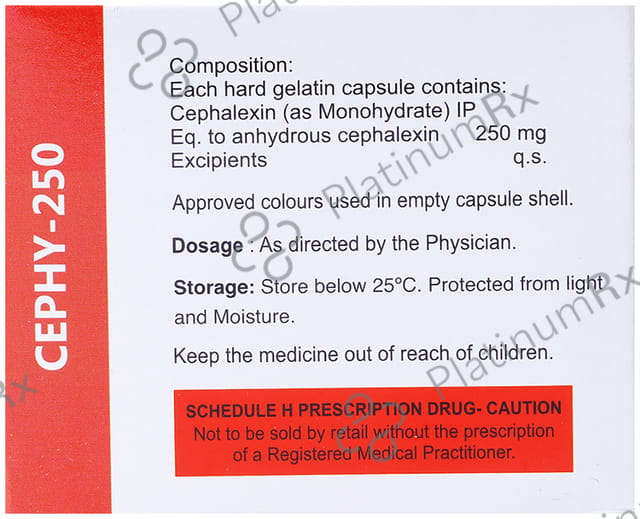 Cephy 250mg Capsule 10s