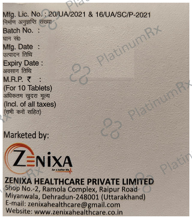 Nixacef 200 LB Tablet