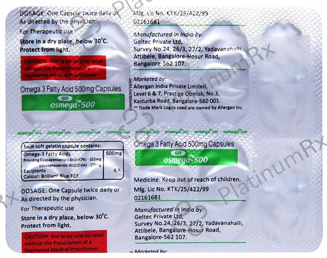 Osmega Omega 3 Capsule 10s