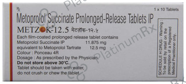 Metzok 11.8mg Tablet PR 10s