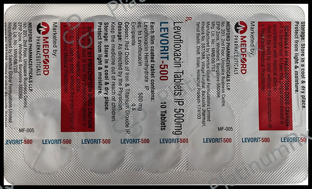 Levorit 500mg Tablet