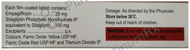 Sitapride E 25mg Tablet 10s