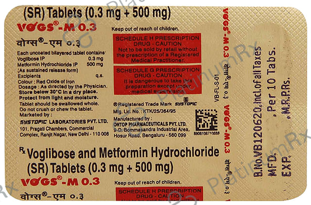 Vogs 0.3mg Tablet 30s