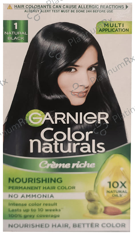 Garnier Color Naturals Creme Rich Hair Color Natural Black