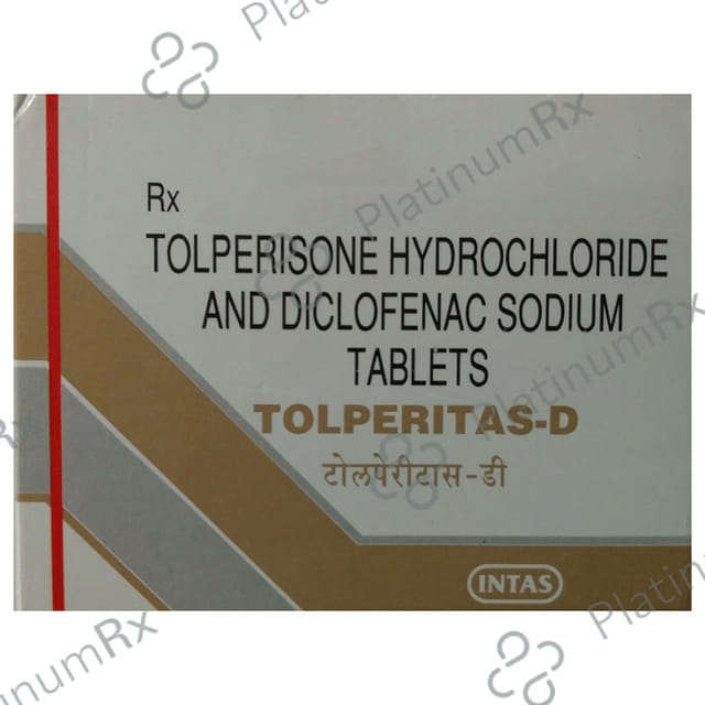 Tolperitas D 50/150mg Tablet 10s