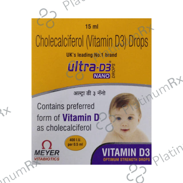 Ultra D3 400IU Nano Drop 15ml