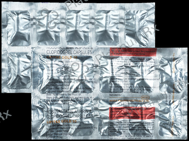 Lipitas Gold 75/10/75mg Capsule 10s