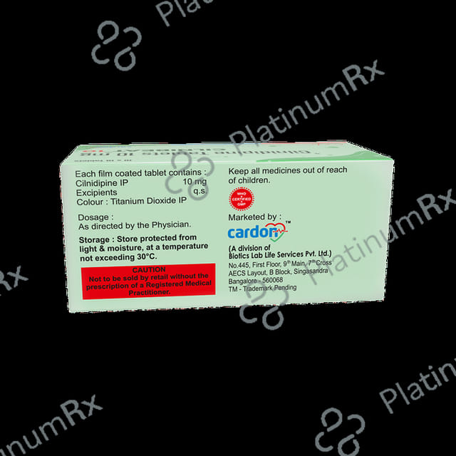 Cilnibeat 10mg Tablet