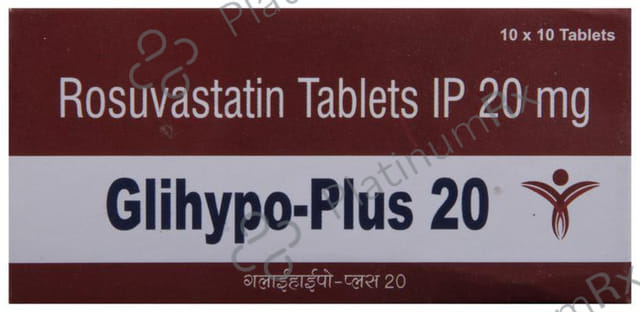 Glihypo Plus 20mg Tablet 10s