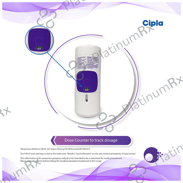 Maxiflo Synchrobreathe 6/250mcg Inhaler 120MDI