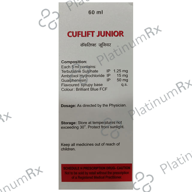 Cuflift Junior Syrup