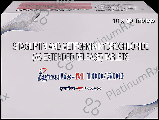 Ignalis M 100/500mg Tablet ER 10s