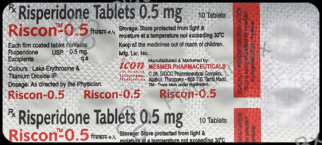 Riscon 0.5mg Tablet 10s