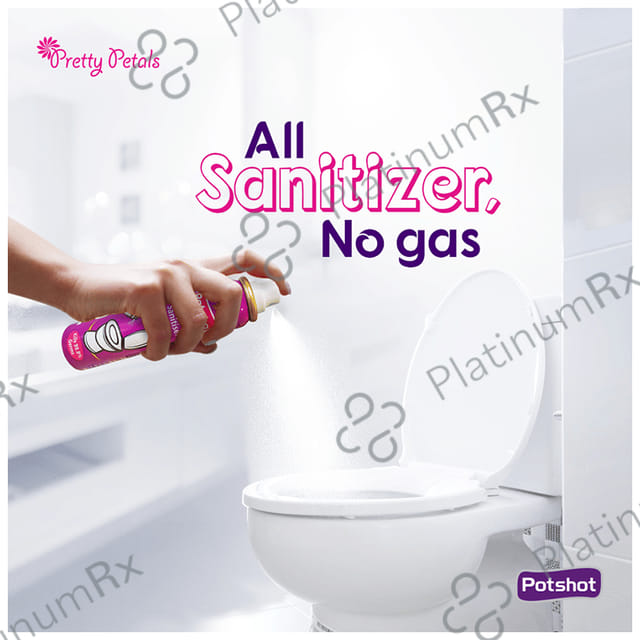 Pretty Petals Potshot Toilet Seat Sanitiser 100 ml