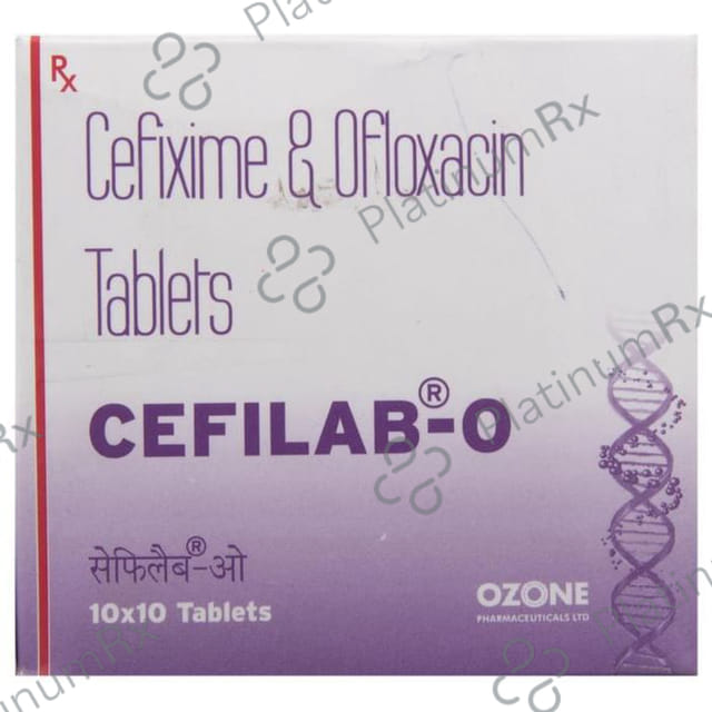 Cefilab O 200/200mg Tablet 10s