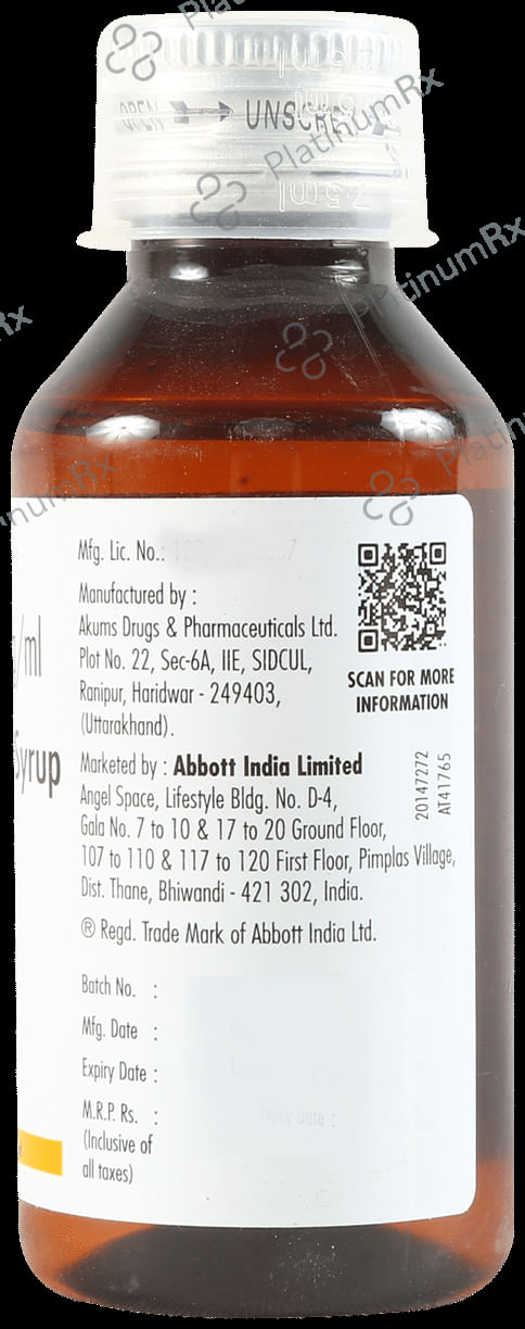 Lacoxa 15mg Syrup 100ml