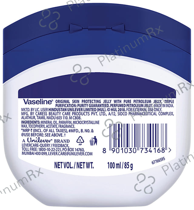 Vaseline Original Skin Jelly 85gm