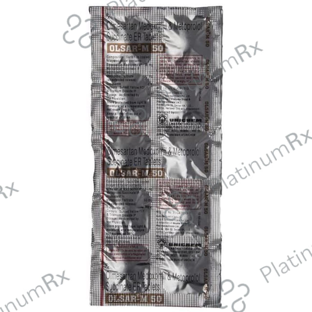 Olsar M 50/20mg Tablet ER 10s