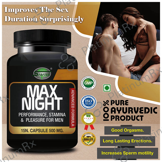 Sabates Max Night Capsule 15 capsules