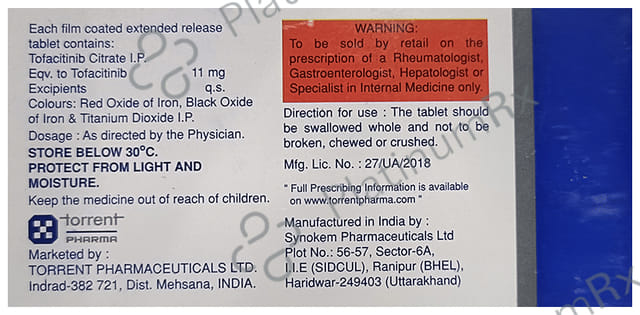 Tritonib 11mg Tablet