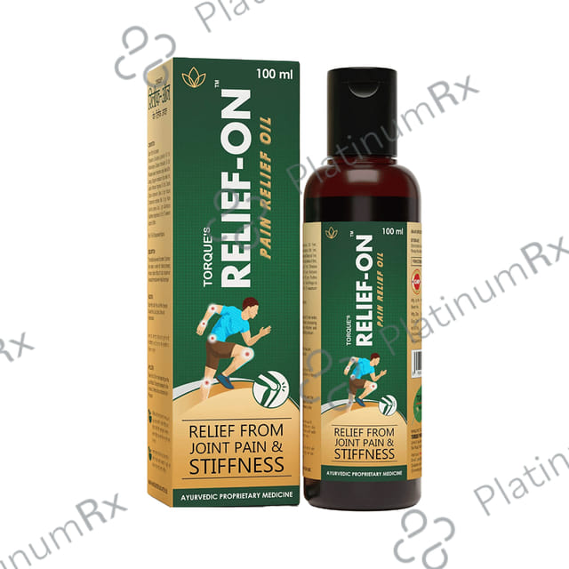 Torque's Relief-On Pain Relief Oil (100ml Each) 1 Bottle