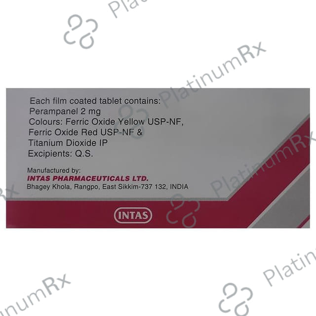 Perampa 2mg Tablet 10s
