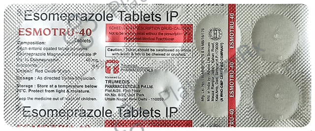 Esmotru 40mg Tablet 10s