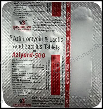 Aziyard 500mg Tablet 5s