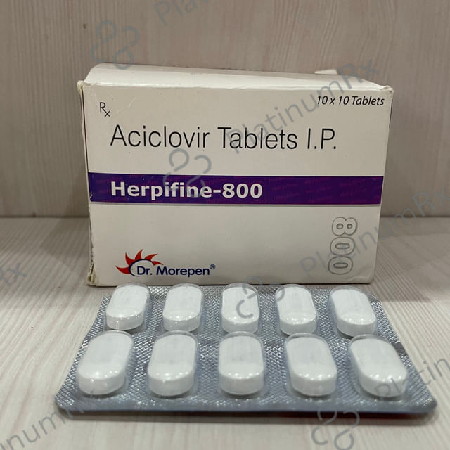 Herpifine 800mg Tablet 10s