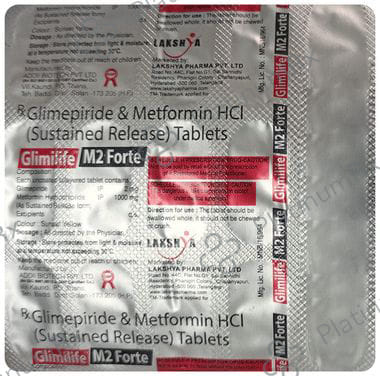 Glimilife M2 Forte Tablet SR 15 Tablet SR