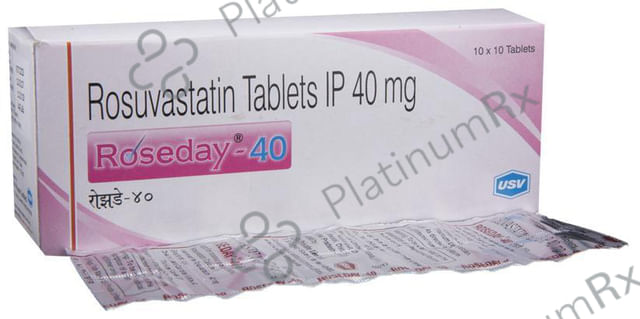 Roseday 40mg Tablet 10s